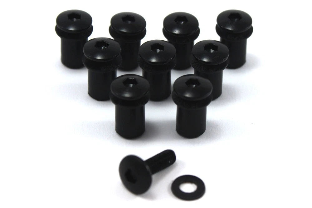 10x Screen & Fairing Bolt Well Nuts for Ducati 1098 1198 848 748 749