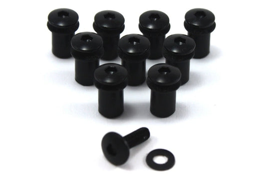 10x Screen & Fairing Bolt Well Nuts for Ducati 1098 1198 848 748 749