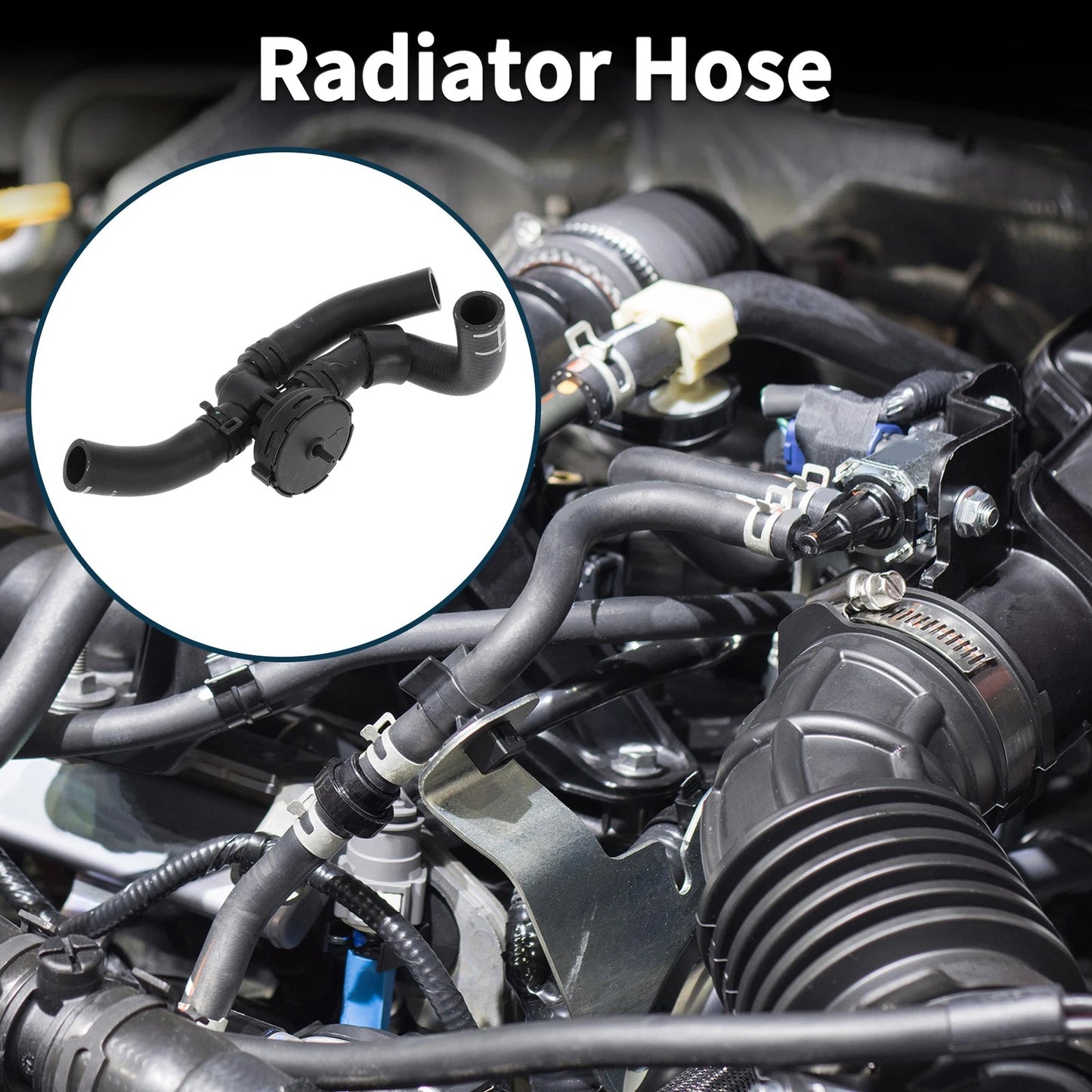 Radiator Hose 3.0L for Porsche Cayenne Coolant Pipe (2011-2014)