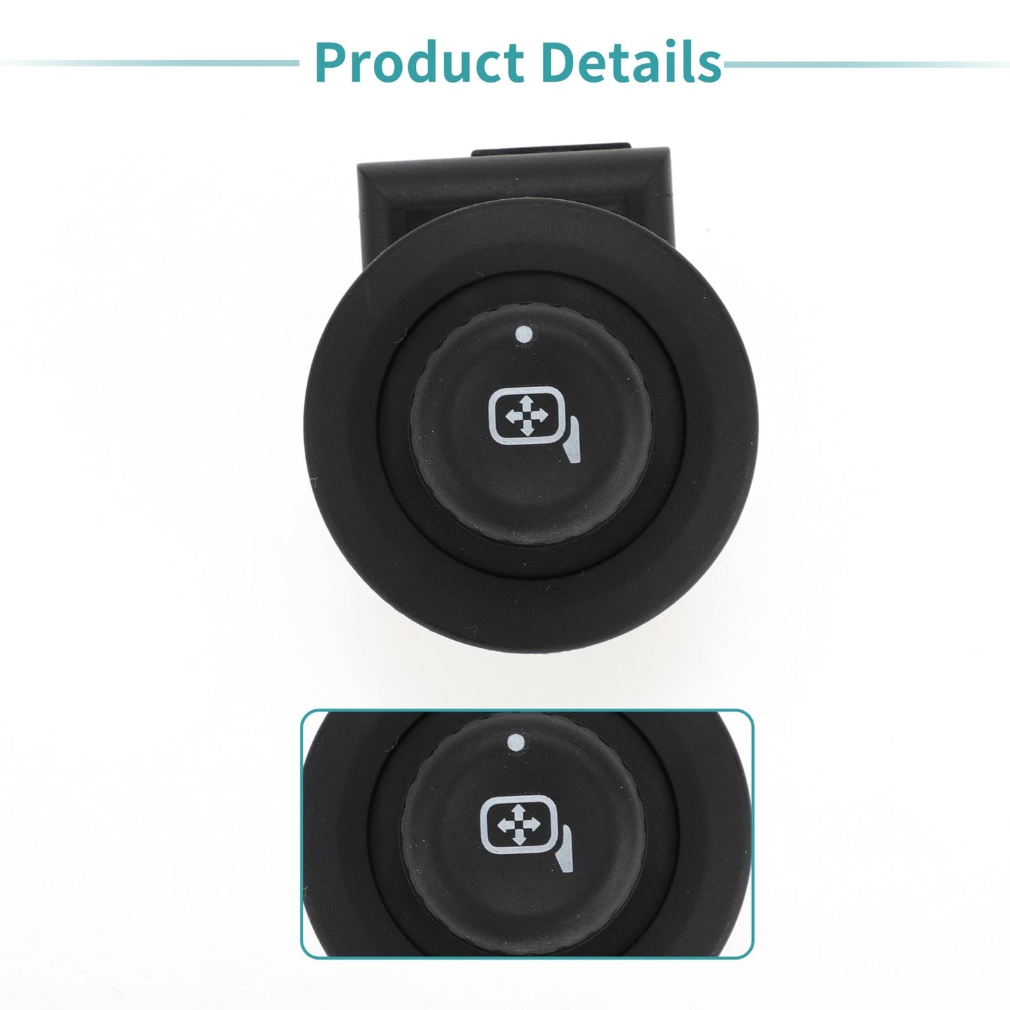 Black Car Mirror Switch for Ford E-150, E-250 (2009-2014)