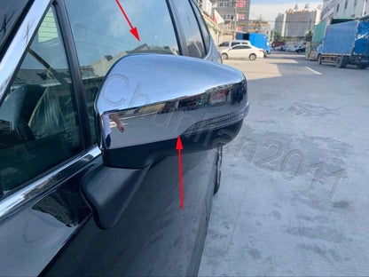 Chrome Side Mirror Cover Trim for Subaru Forester (2019-2023) 2 x Pieces