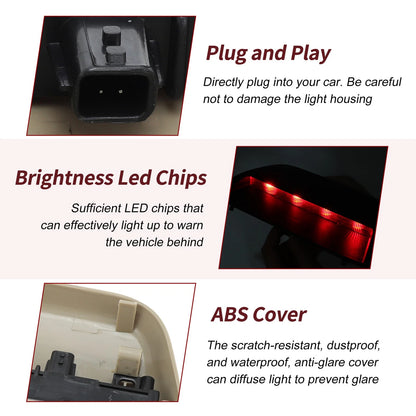 High Mounted LED Third Brake Light for Nissan Altima (2013-2018)