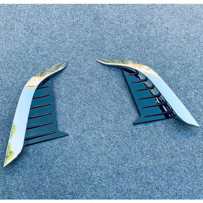 Chrome Front Bumper Fog Light Cover Trims for Toyota Corolla Cross (2021–2023)
