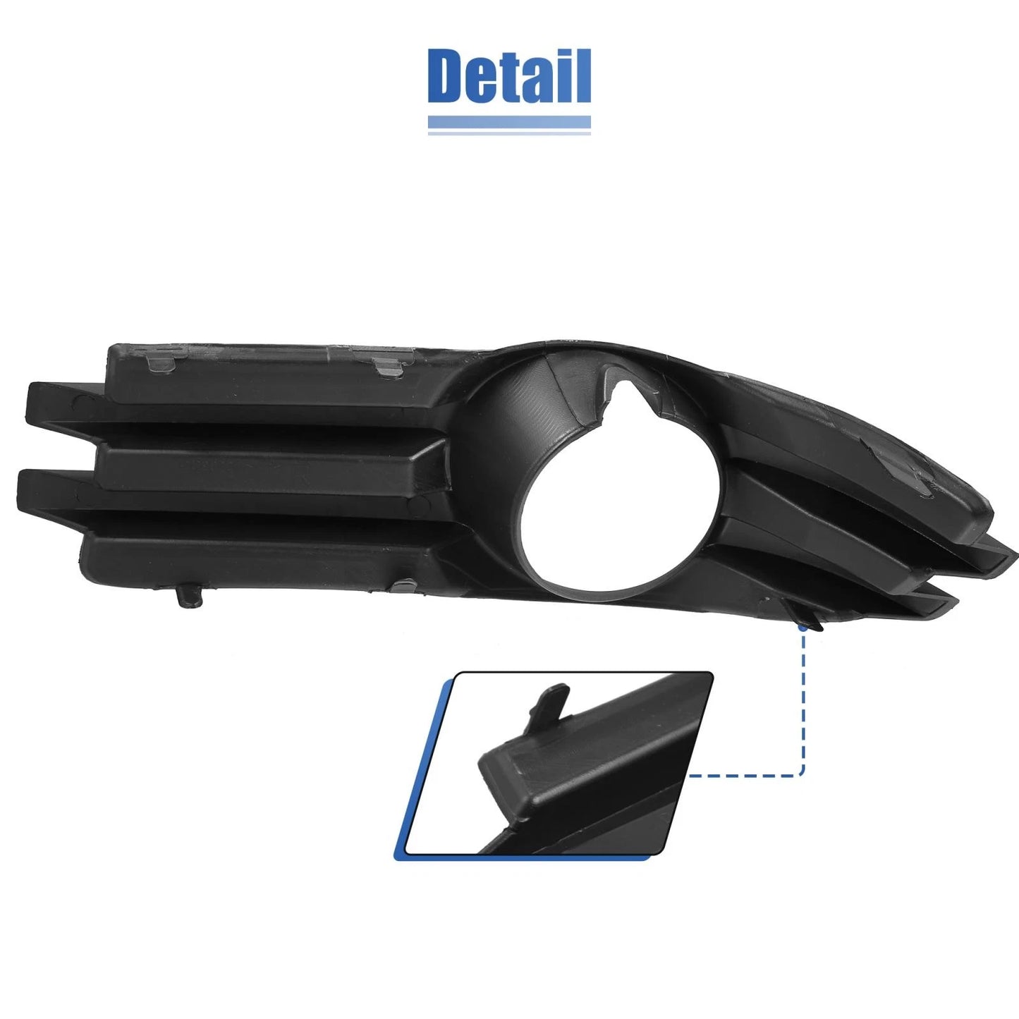 Front Right Fog Light Grille Cover for Dodge Grand Caravan (2008-2010)