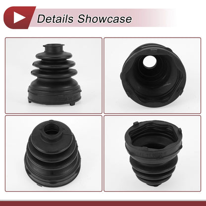 Inner CV Joint Boot Kit with Clamps for Honda Civic (2006-2011)