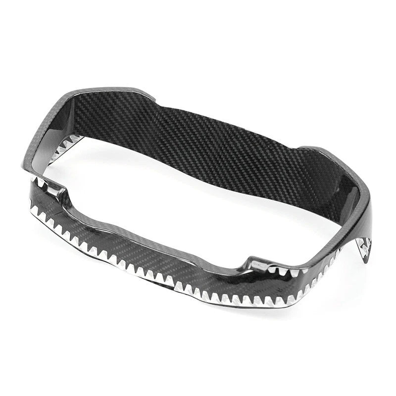 Real Carbon Fiber Speedometer Frame Cover Trim for Subaru WRX 2022-2023