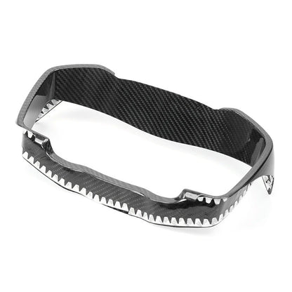 Real Carbon Fiber Speedometer Frame Cover Trim for Subaru WRX 2022-2023