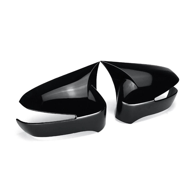 Glossy Black Side Rearview Mirror Covers for Honda Civic (2006-2011) 2 Pcs