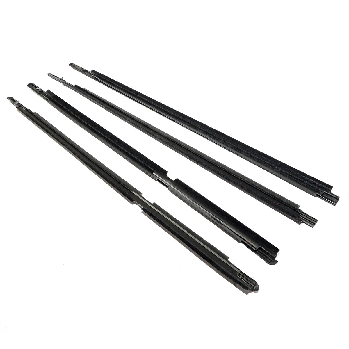 Front Rear Door Glass Weatherstrip for Toyota Yaris 2007-2013