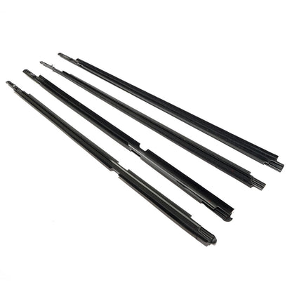 Front Rear Door Glass Weatherstrip for Toyota Yaris 2007-2013