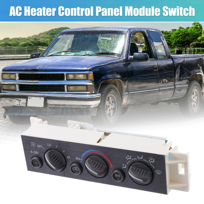 A/C Heater Climate Control Panel Switch for Chevy C1500, Tahoe & GMC K1500