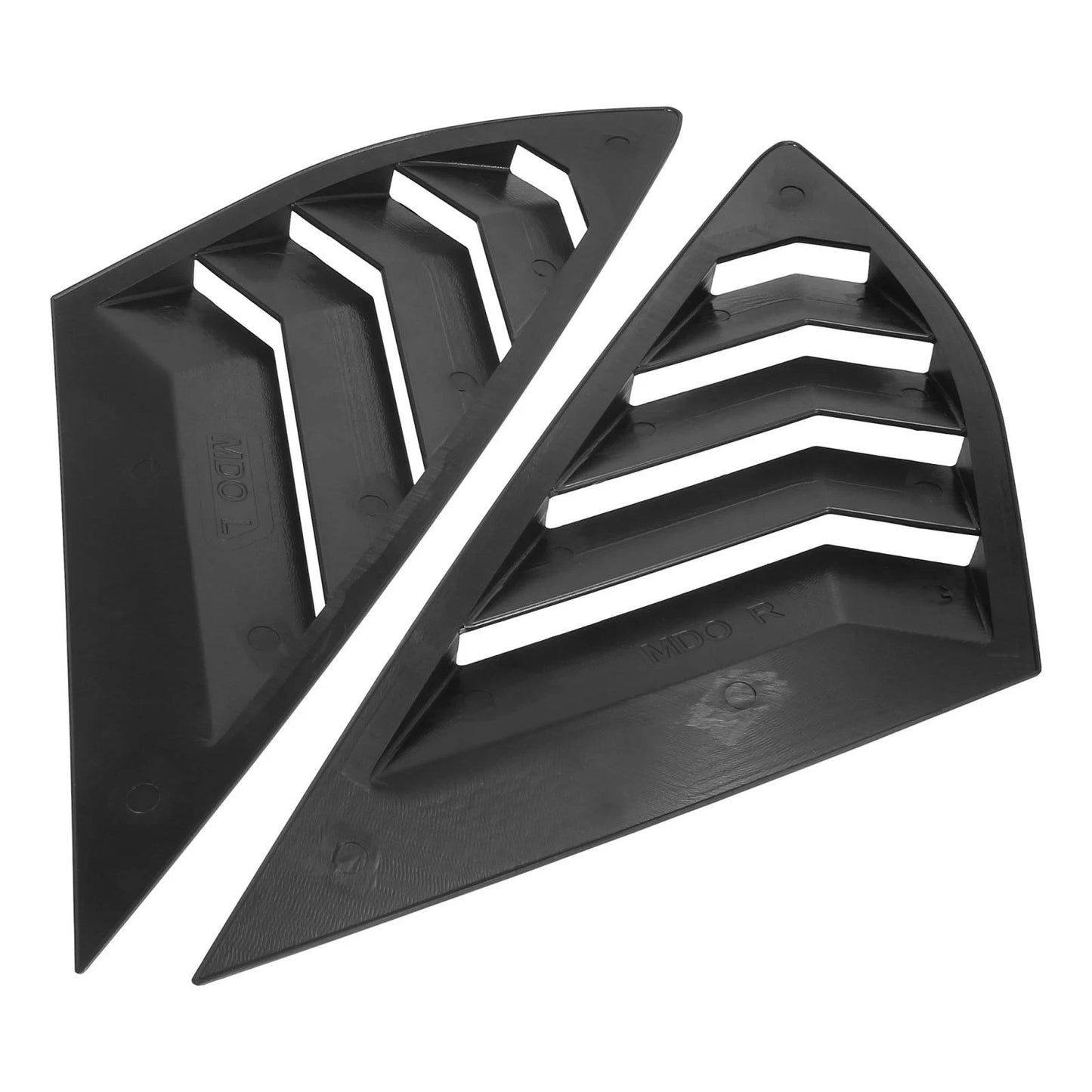 Car Rear Side Window Louvers Covers for Ford Mondeo Fusion (2013-2021)