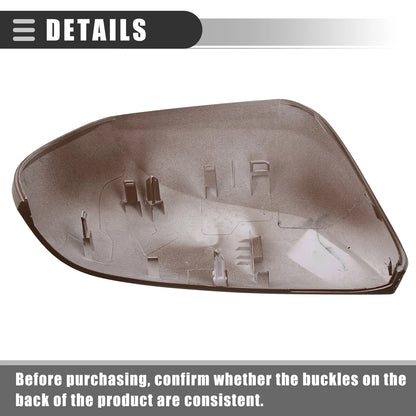 Left Side Mirror Cover Cap for Toyota Camry 2.5L L4 (2018-2023) Brown