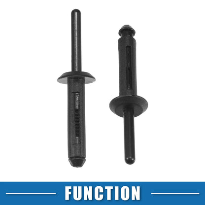 100x Bumper Retainer Clips for Dodge Nitro (2007 - 2011)