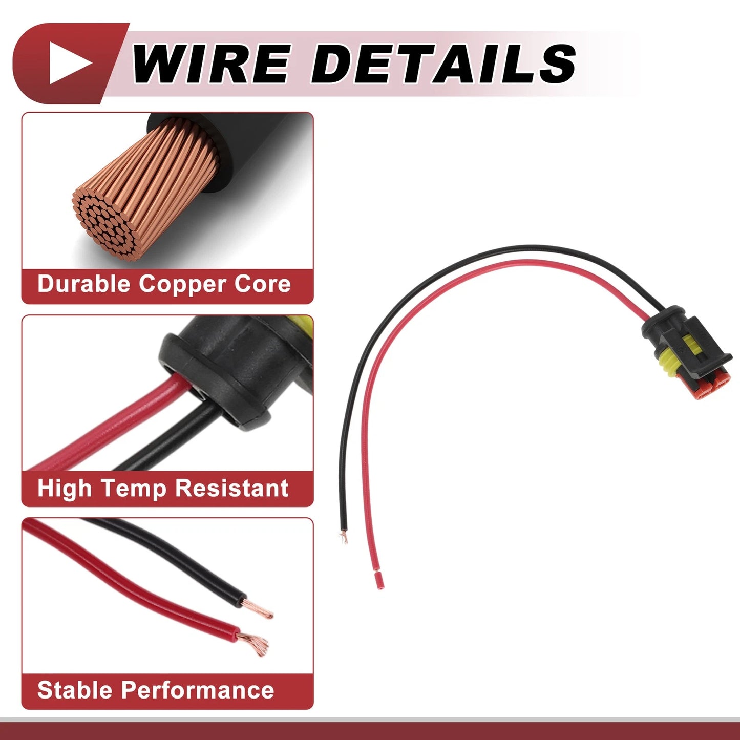 Tail Light Socket Wiring Set for Jeep Renegade (2016-2018)