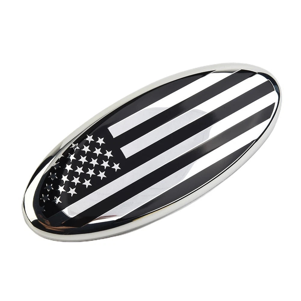 1 Pcs Oval-Front Grille Emblem for Ford F-150 F-350 23x9 cm