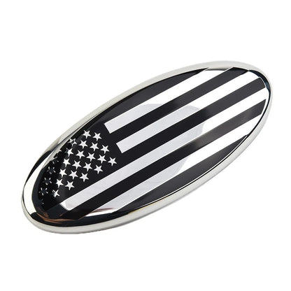 1 Pcs Oval-Front Grille Emblem for Ford F-150 F-350 23x9 cm