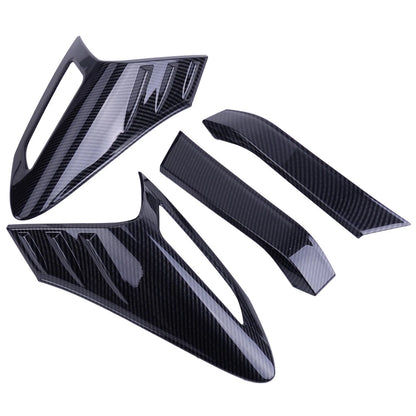 4 Pcs Carbon Fiber Style Tail Light Covers for Toyota C-HR (2017-2023)