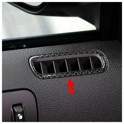 Carbon Fiber Door Air Vent Outlet Covers for Ford Mustang (2009-2013)