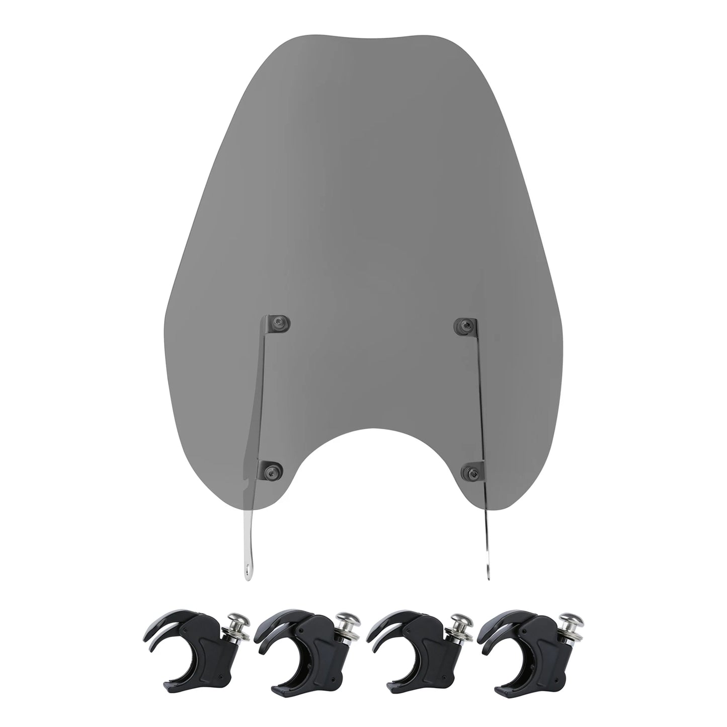 Windshield Windscreen 41mm Quick-Release Clamps for Harley Dyna Softail FXST