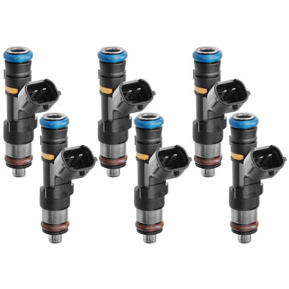 6PCS Fuel Injectors for Nissan 350Z Z33 Murano Z50 Infiniti G 3.5L VQ35DE