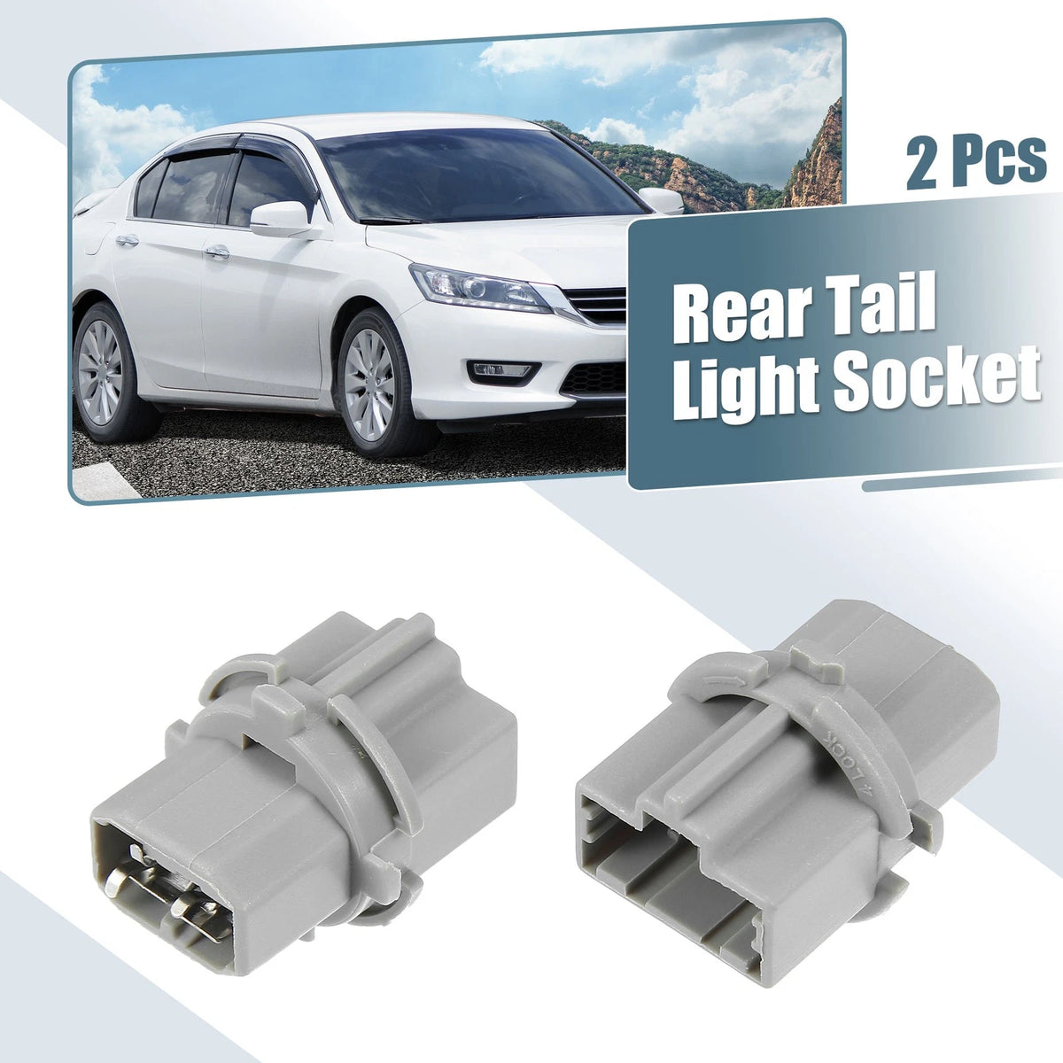 Rear Taillight Brake Lamp Socket T20W for Honda Accord Civic