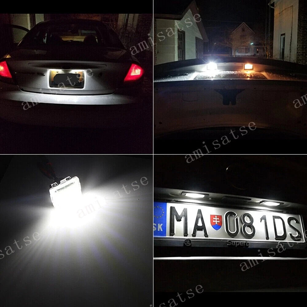 LED License Plate Light for Mercedes-Benz W204/W212/W216/W221/W207 (2007-2015)