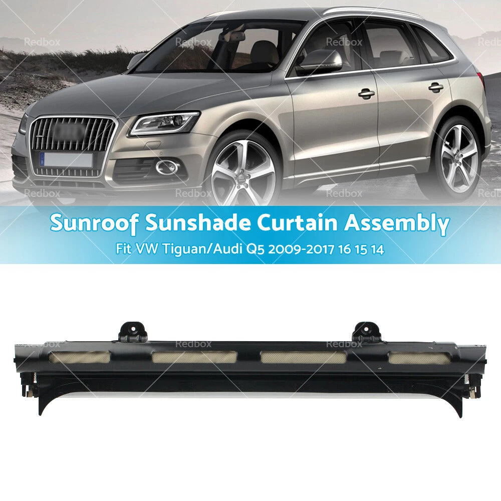 Beige Sunroof Sunshade Curtain for VW Tiguan/Audi Q5 (2009-2017)