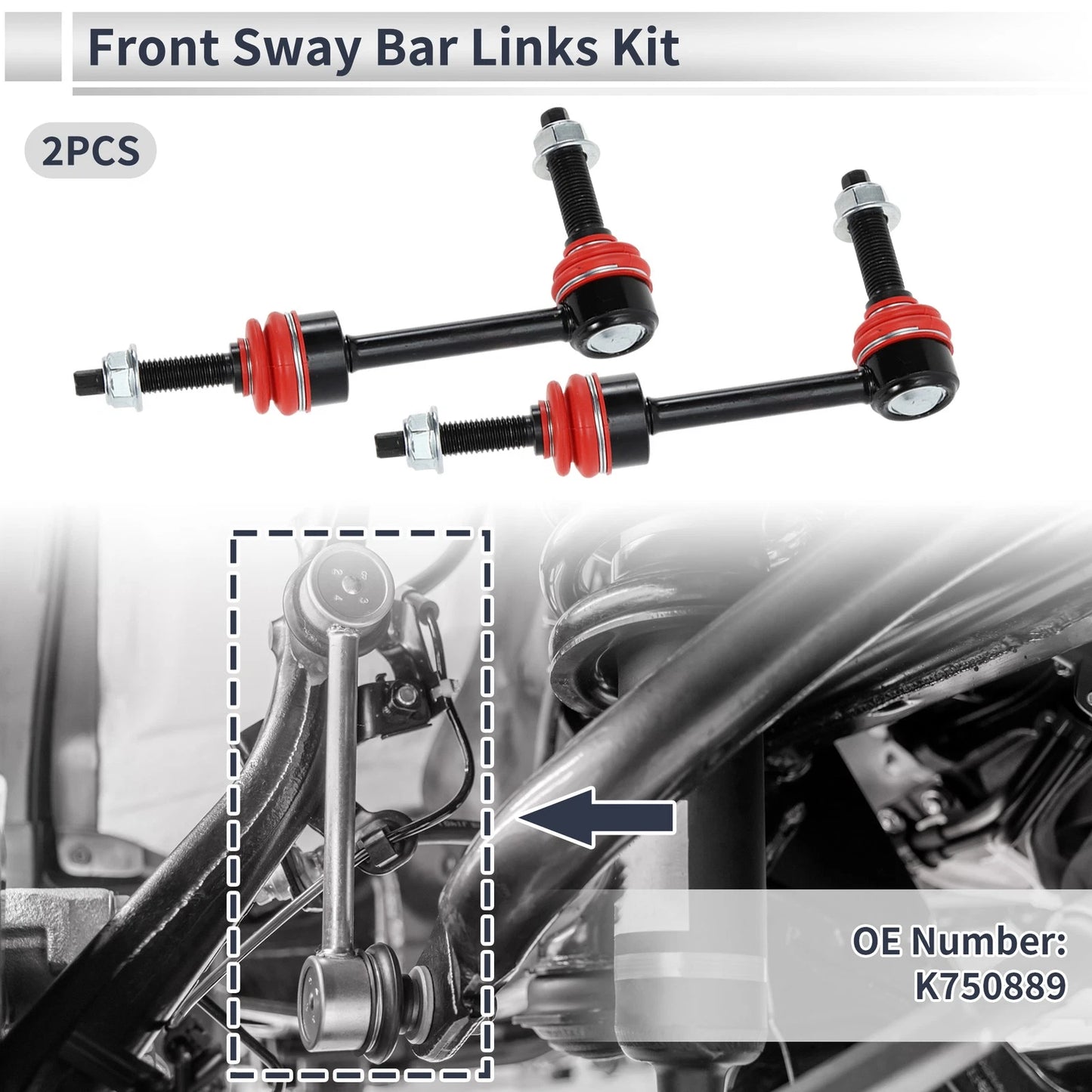 Front Stabilizer Bar Links for Dodge Ram 2500 (2014-2022)