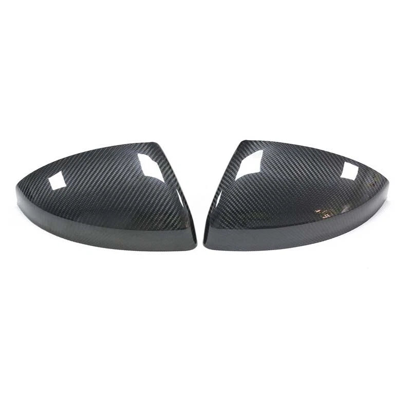 Dry Carbon Fiber Add-on Side Mirror Cover for Audi TT R8 16+ w/ Lane Assist