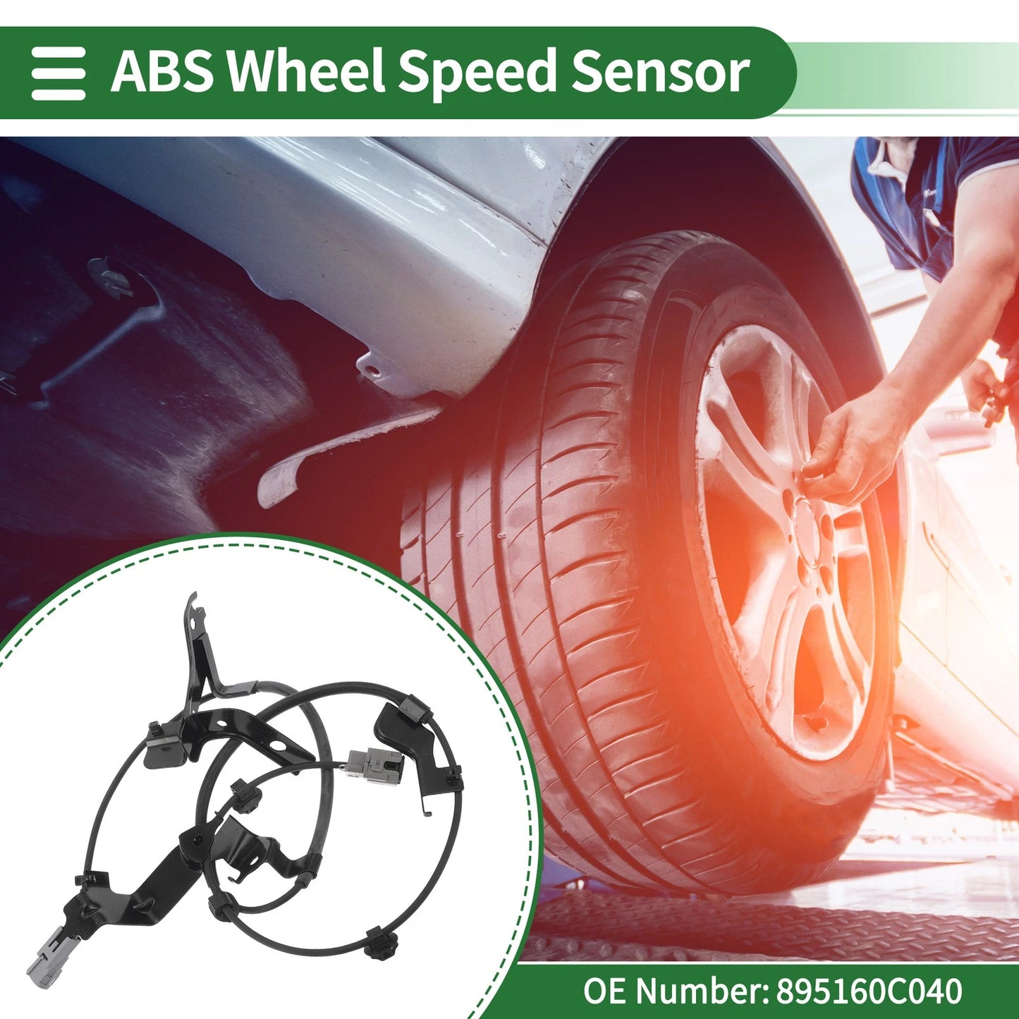ABS Wheel Speed Sensor for Toyota Tundra (2007-2020) Left Front