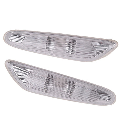 Clear Lens Side Repeaters Turn Signal Lights for BMW 328i (2007-2013)