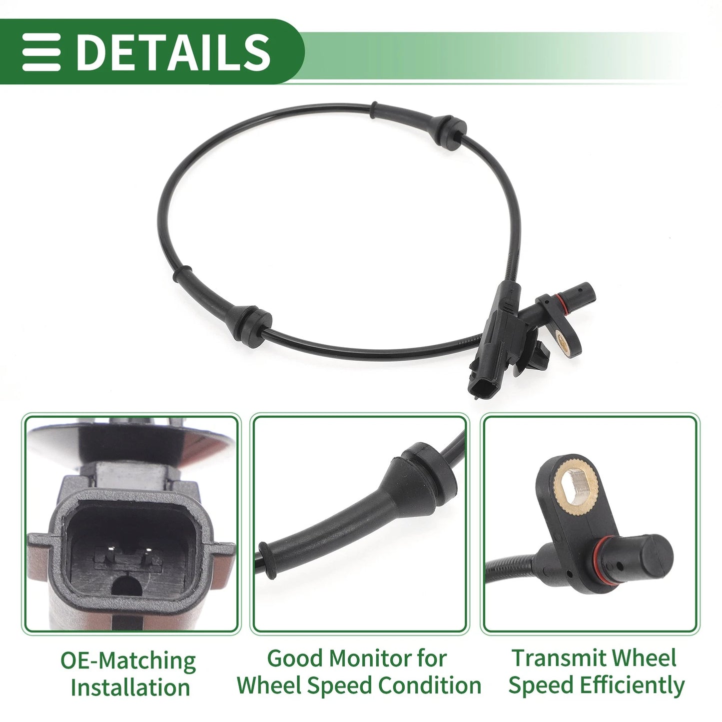 ABS Wheel Speed Sensor for Nissan Micra (2016-2024)