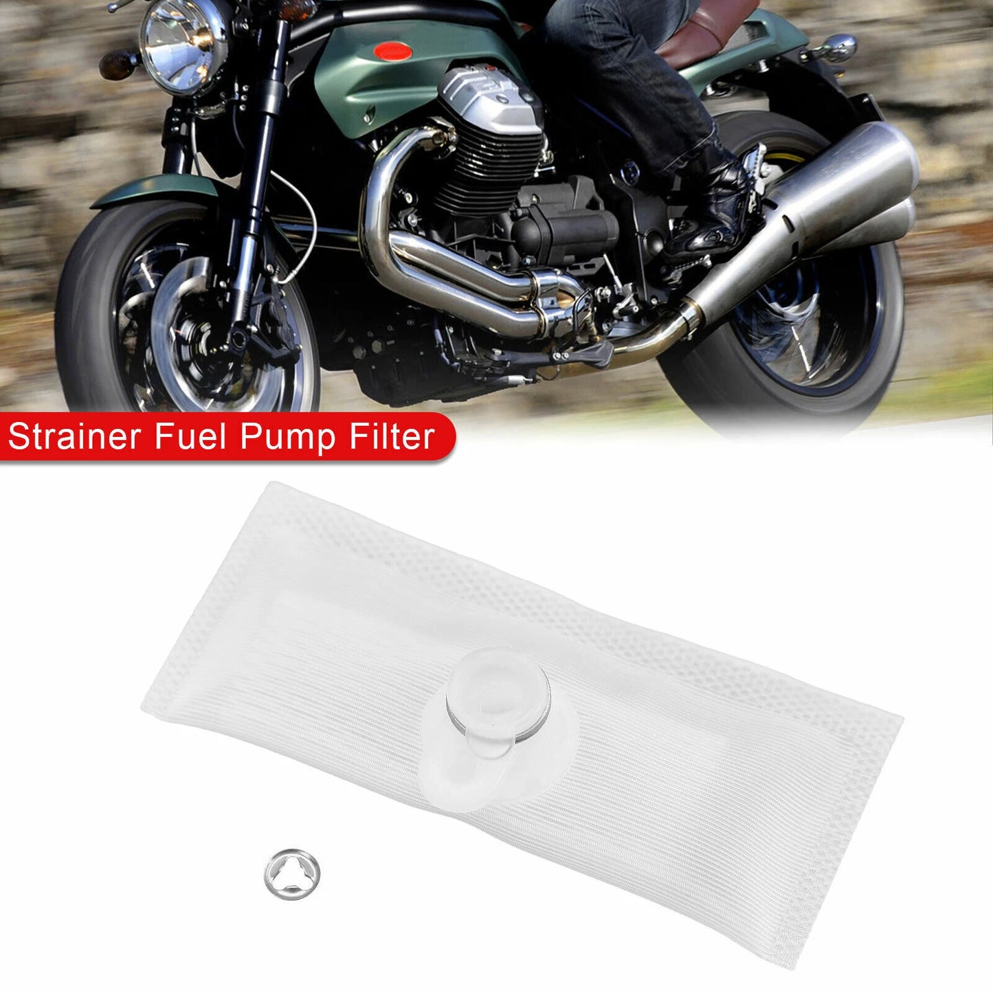 Fuel Pump Filter for Ducati Monster, Hypermotard, Guzzi Shiver, Dorso, F3 (2008-2023)