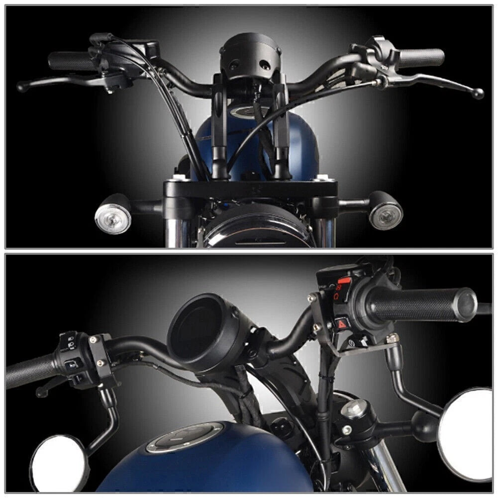 Handlebar Risers Lift Clamp Adapters for Honda Rebel CMX500 CMX300 (2017-2023)