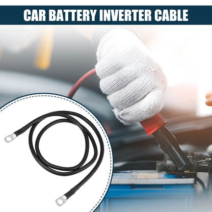 Cable / 8AWG 3ft / Battery Inverter Cable for Car