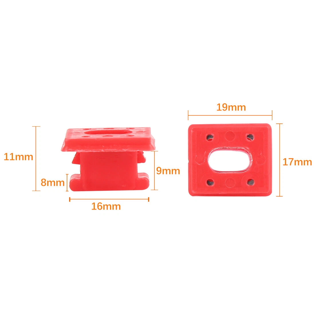 20 x Plastic Rivet Fender Fastener Clips for BMW