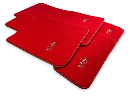 Premium Red Floor Mats for BMW 5 Series G30 (2017-2023)