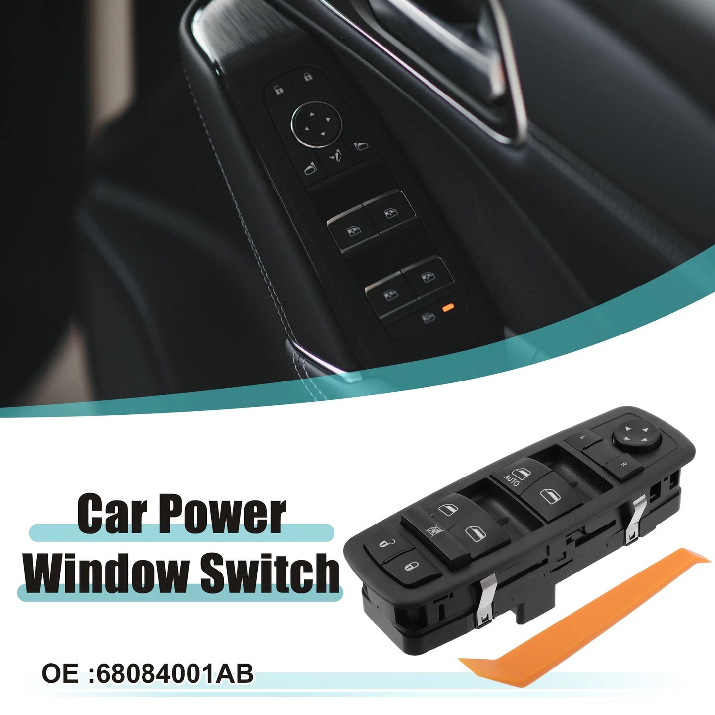 Front Left Driver Side Power Window Switch for Dodge Journey