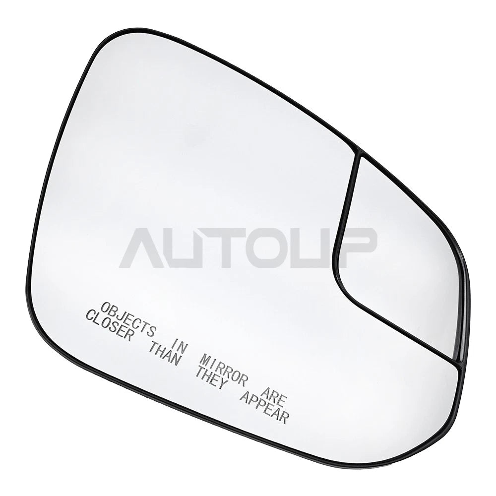 Right Passenger Side Heated Mirror Glass for Toyota RAV4 (2016–2018)