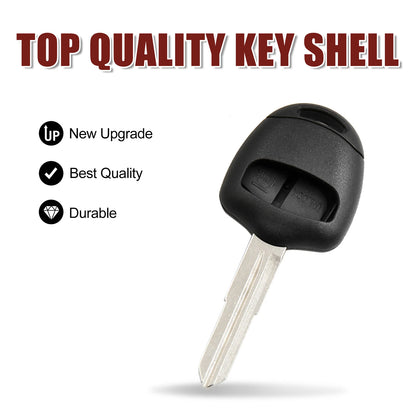 Key Fob Shell Case for Mitsubishi Outlander L200 (2003-2023)