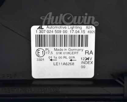 Right Full LED Headlight for Mercedes Benz S-Class W222 (2014-2023)