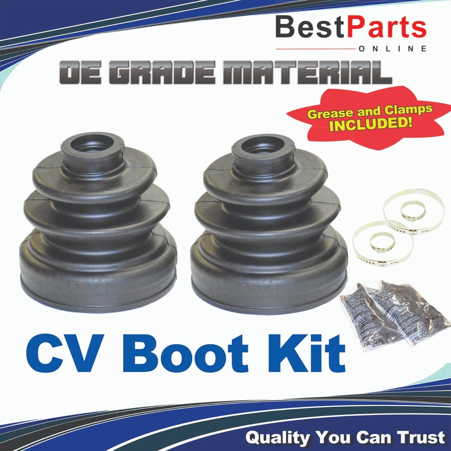 2 x CV Axle Boot for Mitsubishi Starion (1983–1987)