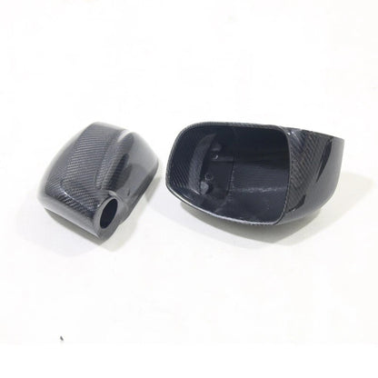 Real Carbon Fiber Side Mirror Cover Housing Shell Kits for Nissan GTR R35