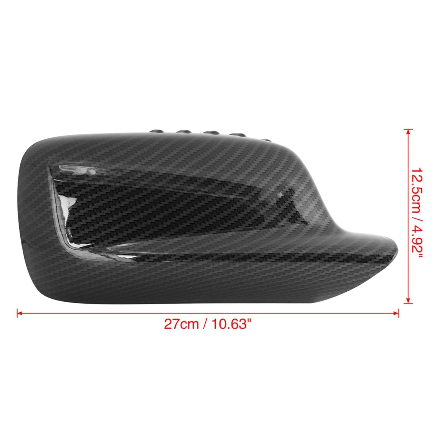 Car Mirror Cover Cap Carbon Fiber for BMW E66 E46 745i 750i (2002-2008)