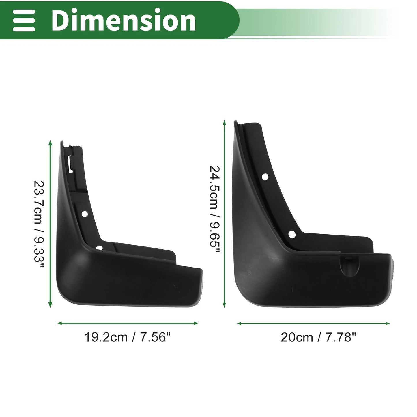 Mud Flaps Splash Guards for Kia K8 (2022-2024)