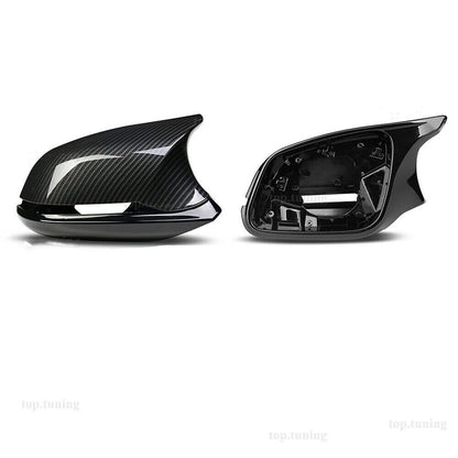 Side Mirror Cover Caps for BMW F20 F22 F30 X1 2012-2020 Carbon Fiber