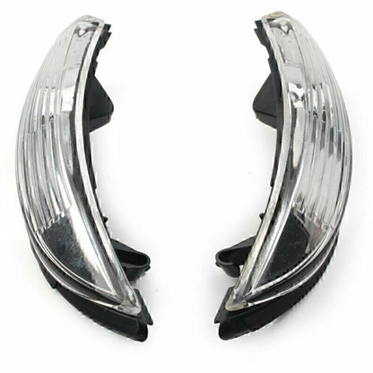 Pair Side Rear View Mirror Turn Signal Lights for Ford Fiesta (2009-2015)