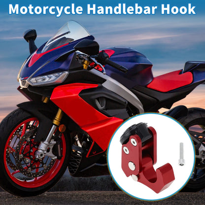 Handlebar Hook for Motorcycle Aluminum Alloy Red