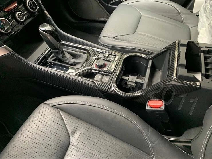 Inner Water Cup Holder Gear Panel Set Cover Trim for Subaru Forester (2019-2023)